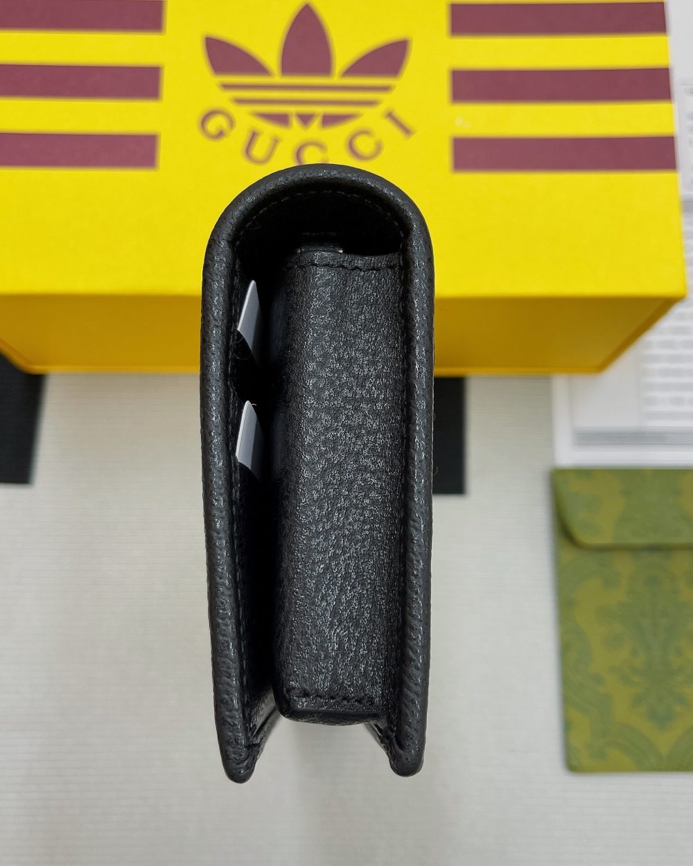 1:1 Replica Gucci x Adidas Wallet With Chain White For Women, Women's Bags 7.5in/19cm GG 621892 UZ3BG 8847