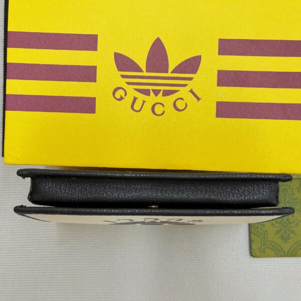 1:1 Replica Gucci x Adidas Wallet With Chain White For Women, Women's Bags 7.5in/19cm GG 621892 UZ3BG 8847