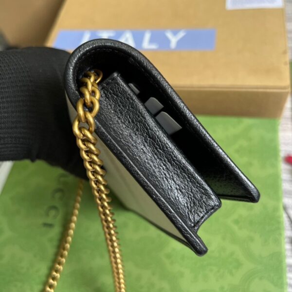 1:1 Replica Gucci x Adidas Wallet With Chain White For Women, Women's Bags 7.5in/19cm GG 621892 UZ3BG 8847