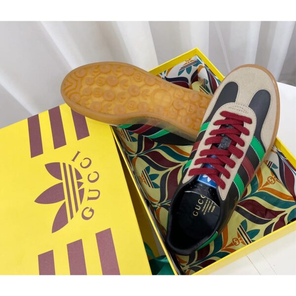 Gucci x Adidas Women's Gazelle Sneaker Black For Women ‎726487 AAA43 9549