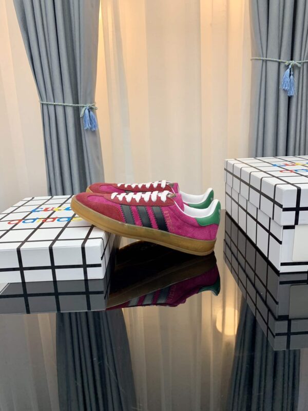 Gucci x Adidas Women's Gazelle Sneaker Pink For Women GG