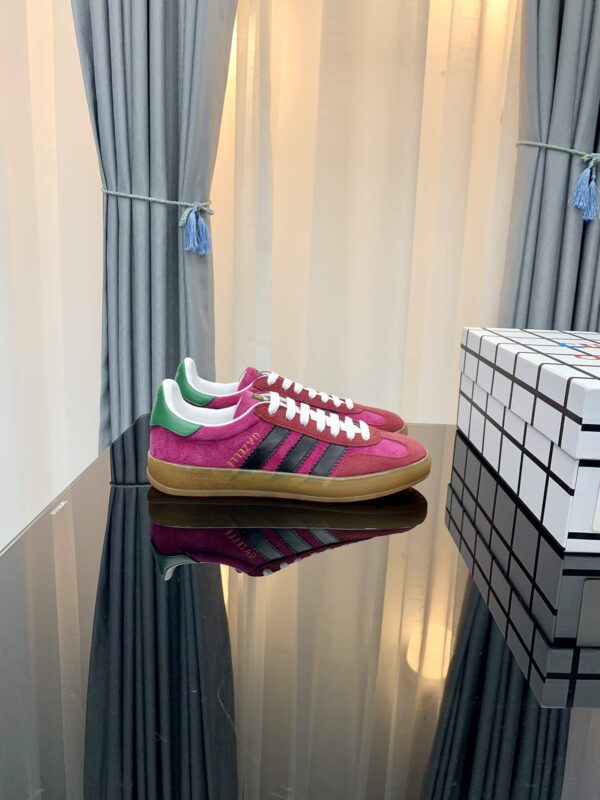 Gucci x Adidas Women's Gazelle Sneaker Pink For Women GG