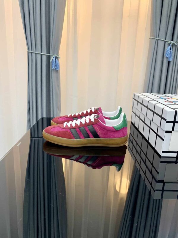 Gucci x Adidas Women's Gazelle Sneaker Pink For Women GG
