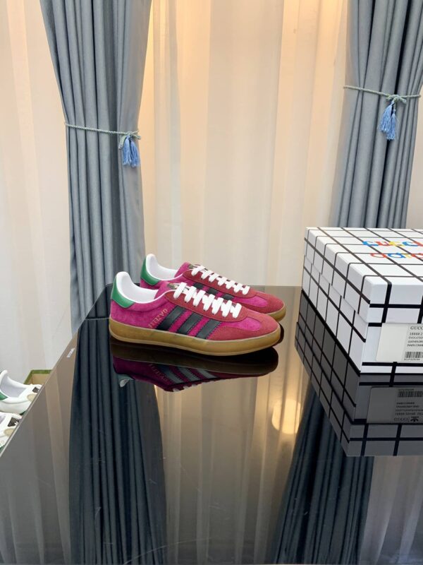 Gucci x Adidas Women's Gazelle Sneaker Pink For Women GG
