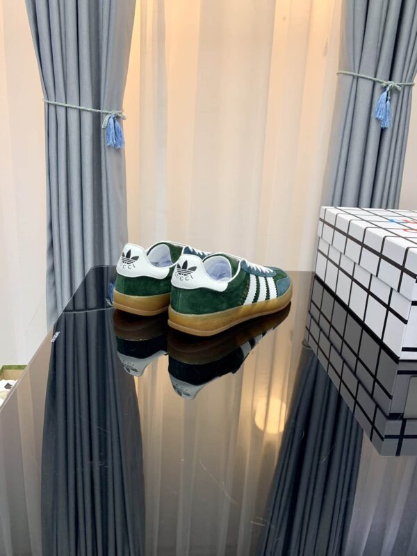 Gucci x Adidas Women's Gazelle Sneaker Purple/Brown For Women GG