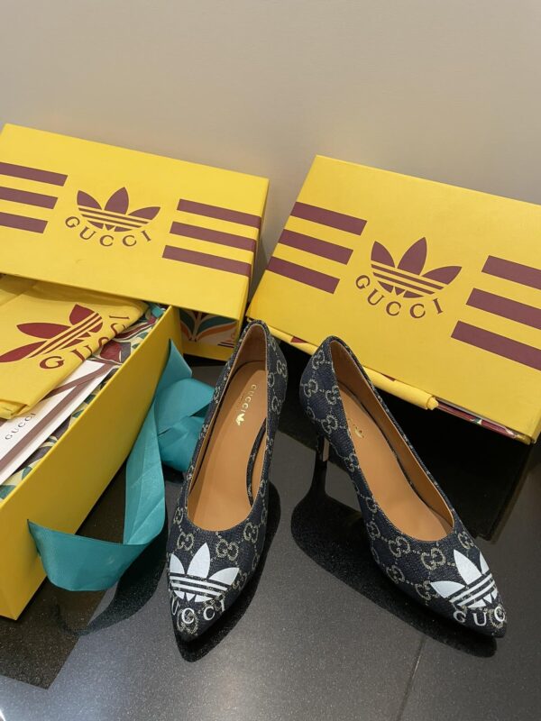 Gucci x Adidas Women's GG Pump Black For Women GG