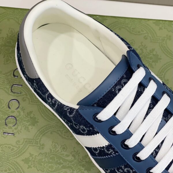Gucci x Adidas Women's GG Sneakers Blue For Women 707861