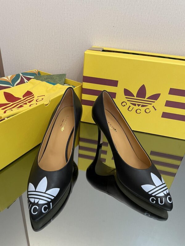 Gucci x Adidas Women's Trefoil Pump Black For Women GG