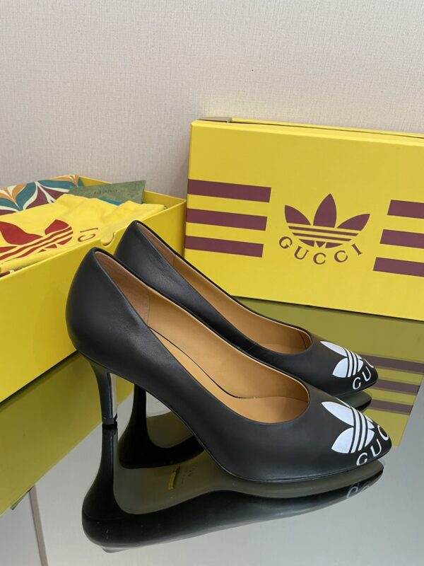 Gucci x Adidas Women's Trefoil Pump Black For Women GG