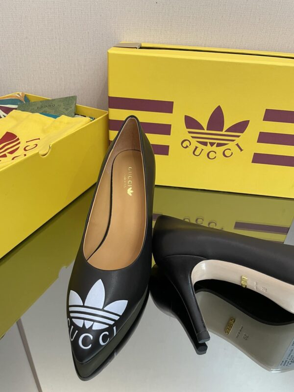 Gucci x Adidas Women's Trefoil Pump Black For Women GG