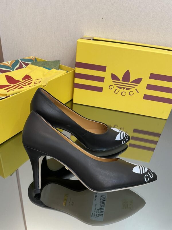 Gucci x Adidas Women's Trefoil Pump Black For Women GG