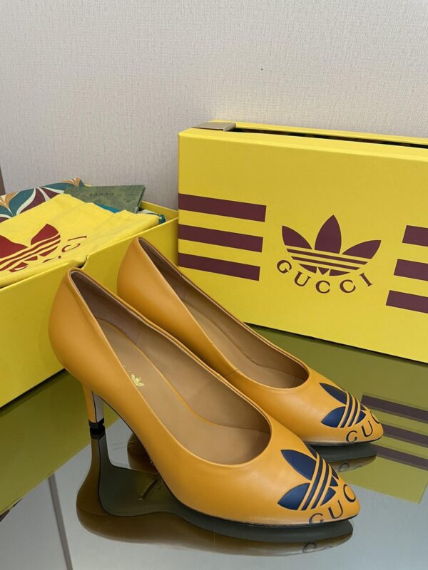 Gucci x Adidas Women's Trefoil Pump Orange For Women GG
