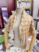 Gucci x Balenciaga in Light Brown Square Scarf 90cm/35in 
