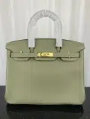 1:1 Replica Hermes Birkin Bag 30 Green Moss Toned Hardware Bag For Women, Women's Handbags, Shoulder Bags 11.8in/30cm