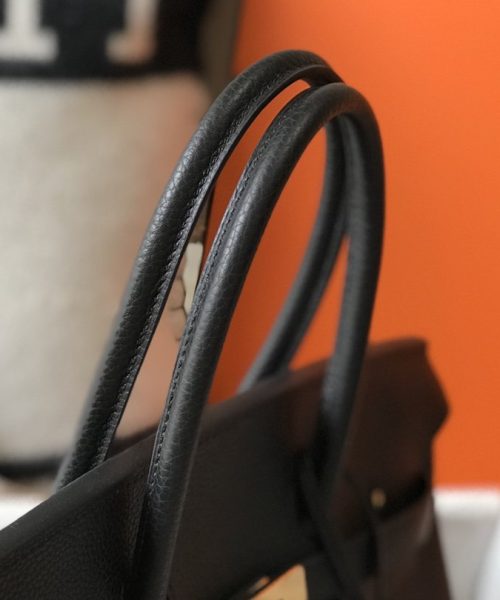 1:1 Replica Hermes Birkin Black Togo Gold Hardware Bag For Women, Women's Handbags, Shoulder Bags 30cm/12in