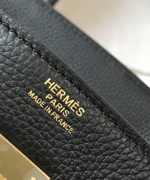 1:1 Replica Hermes Birkin Black Togo Gold Hardware Bag For Women, Women's Handbags, Shoulder Bags 30cm/12in