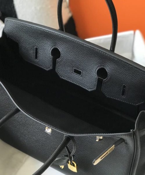 1:1 Replica Hermes Birkin Black Togo Gold Hardware Bag For Women, Women's Handbags, Shoulder Bags 30cm/12in
