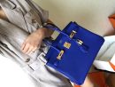 1:1 Replica Hermes Birkin Electric Blue 7T For Women Gold Toned Hardware 11.8in/30cm