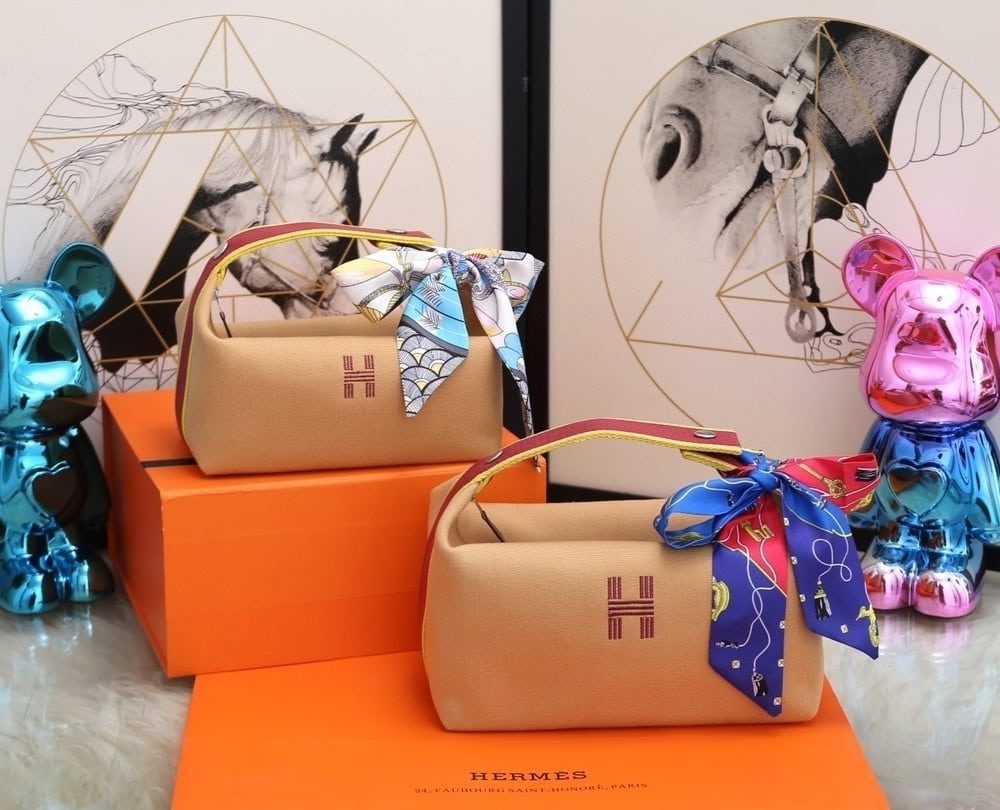 1:1 Replica Hermes Bride A Brac Case Beige Bag For Women, Women's Handbags, Shoulder Bags 9.8in/25cm