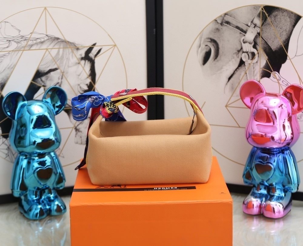 1:1 Replica Hermes Bride A Brac Case Beige Bag For Women, Women's Handbags, Shoulder Bags 9.8in/25cm