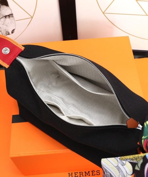 1:1 Replica Hermes Bride A Brac Case Black Bag For Women, Women's Handbags, Shoulder Bags 9.8in/25cm