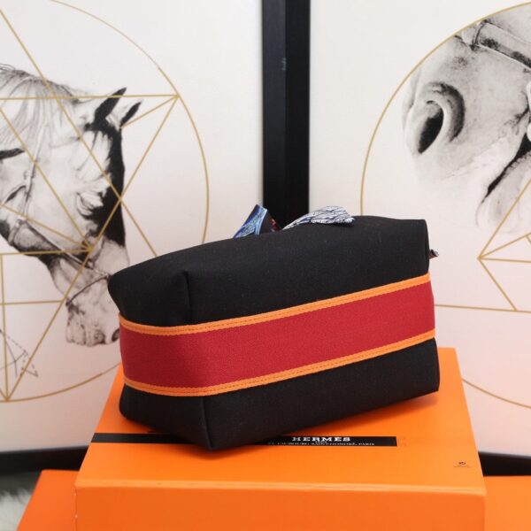 1:1 Replica Hermes Bride A Brac Case Black Bag For Women, Women's Handbags, Shoulder Bags 9.8in/25cm