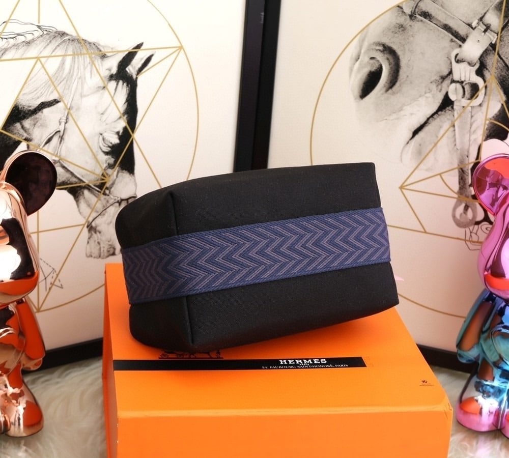 1:1 Replica Hermes Bride A Brac Case Black Bag For Women, Women's Handbags, Shoulder Bags 9.8in/25cm