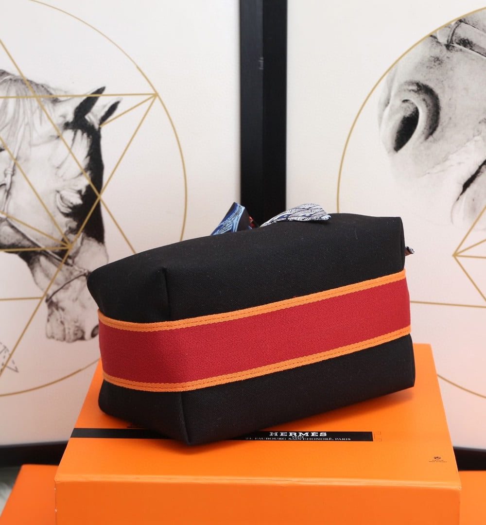 1:1 Replica Hermes Bride A Brac Case Black Bag For Women, Women's Handbags, Shoulder Bags 9.8in/25cm