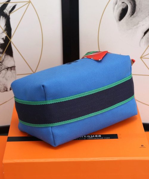 1:1 Replica Hermes Bride A Brac Case Blue Bag For Women, Women's Handbags, Shoulder Bags 9.8in/25cm