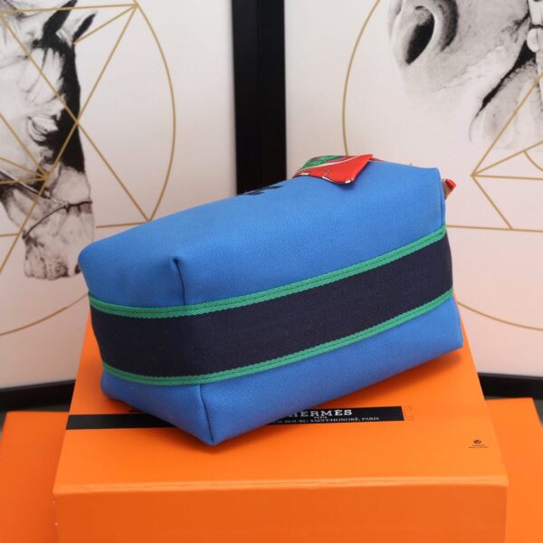 1:1 Replica Hermes Bride A Brac Case Blue Bag For Women, Women's Handbags, Shoulder Bags 9.8in/25cm