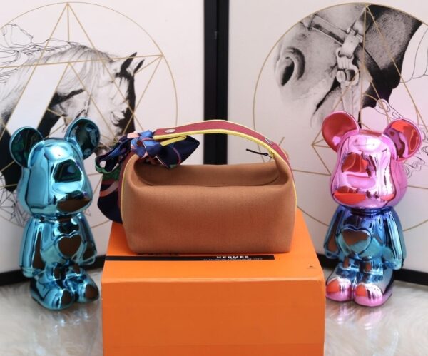 1:1 Replica Hermes Bride A Brac Case Brown Bag For Women, Women's Handbags, Shoulder Bags 9.8in/25cm
