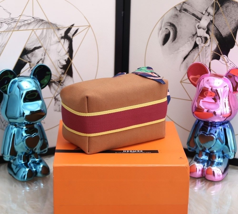 1:1 Replica Hermes Bride A Brac Case Brown Bag For Women, Women's Handbags, Shoulder Bags 9.8in/25cm