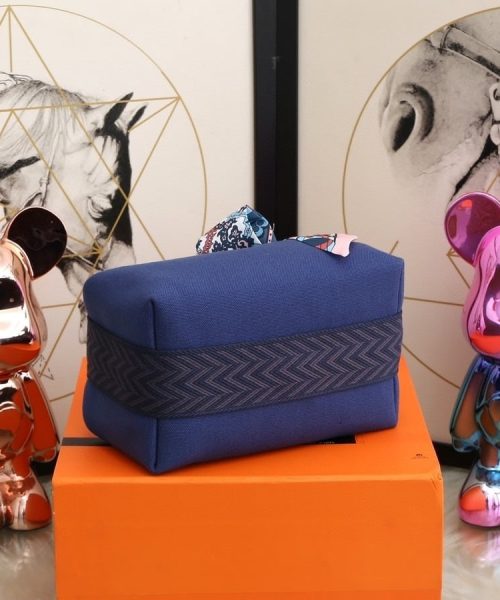 1:1 Replica Hermes Bride A Brac Case Dark Blue Bag For Women, Women's Handbags, Shoulder Bags 9.8in/25cm