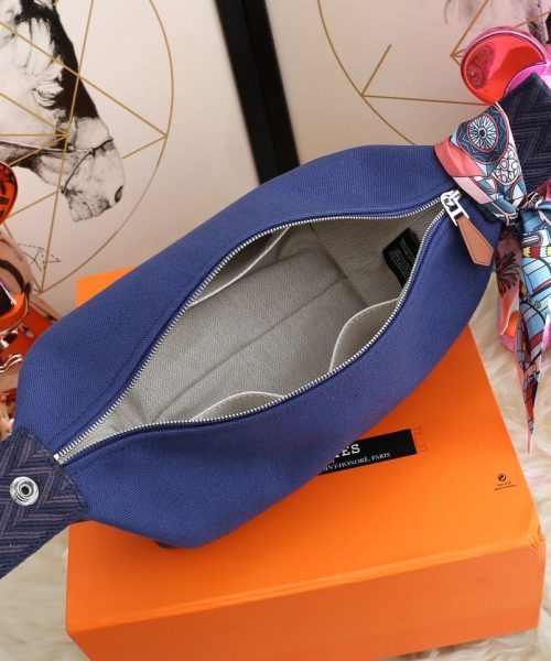 1:1 Replica Hermes Bride A Brac Case Dark Blue Bag For Women, Women's Handbags, Shoulder Bags 9.8in/25cm