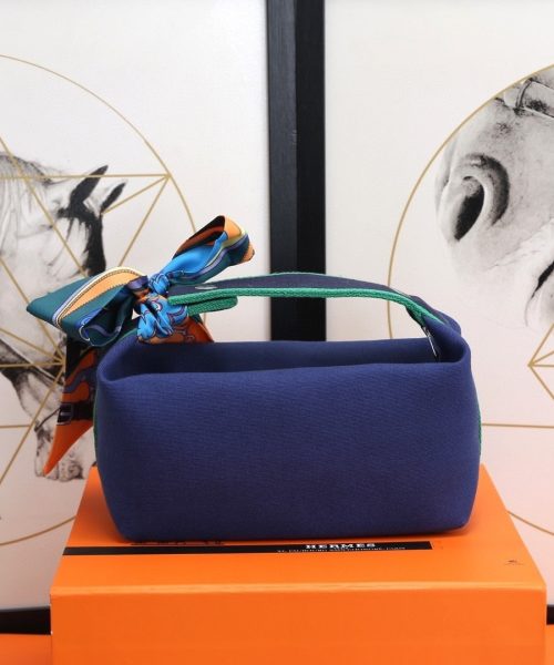1:1 Replica Hermes Bride A Brac Case Dark Blue Bag For Women, Women's Handbags, Shoulder Bags 9.8in/25cm