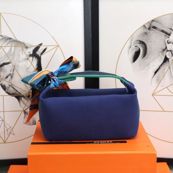 1:1 Replica Hermes Bride A Brac Case Dark Blue Bag For Women, Women's Handbags, Shoulder Bags 9.8in/25cm