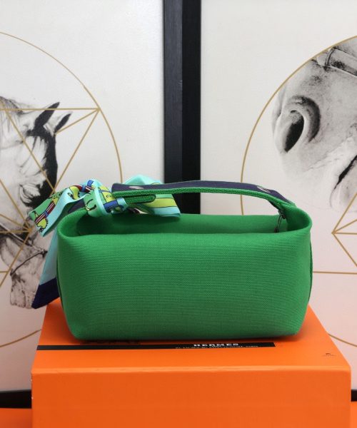1:1 Replica Hermes Bride A Brac Case Green Bag For Women, Women's Handbags, Shoulder Bags 9.8in/25cm