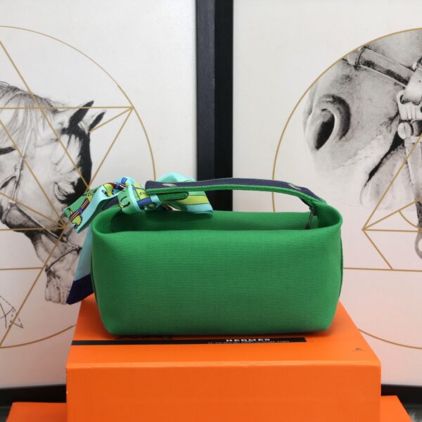 1:1 Replica Hermes Bride A Brac Case Green Bag For Women, Women's Handbags, Shoulder Bags 9.8in/25cm