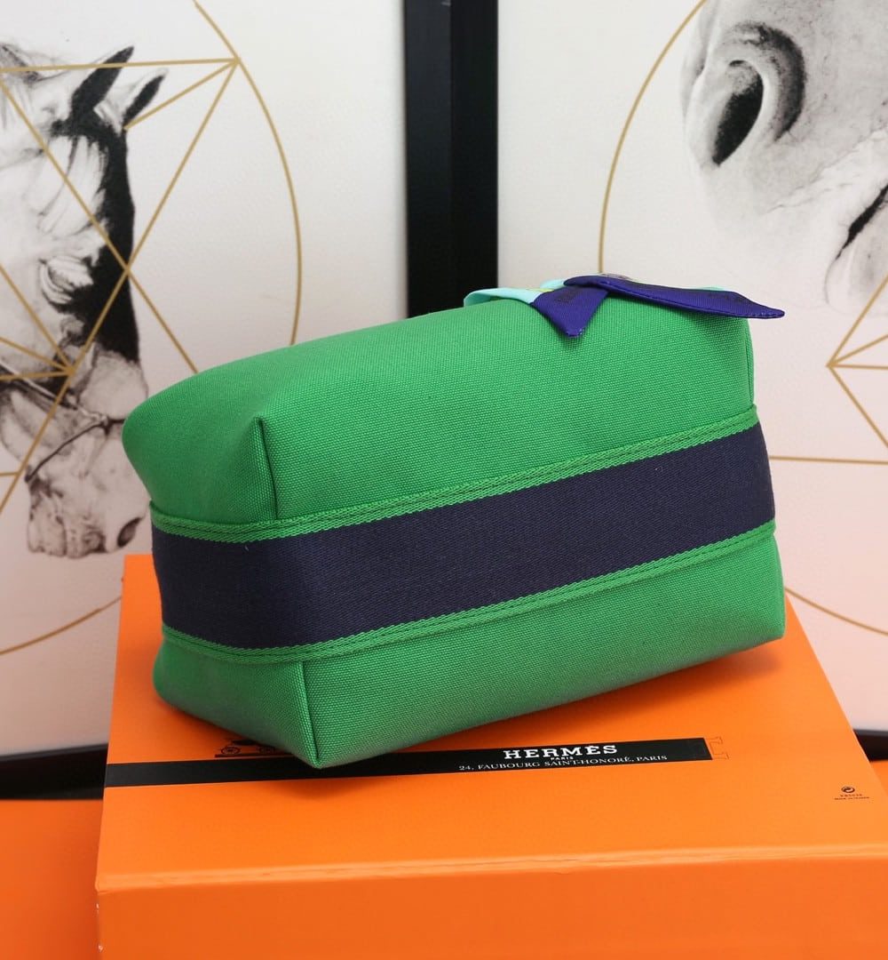 1:1 Replica Hermes Bride A Brac Case Green Bag For Women, Women's Handbags, Shoulder Bags 9.8in/25cm