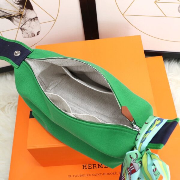 1:1 Replica Hermes Bride A Brac Case Green Bag For Women, Women's Handbags, Shoulder Bags 9.8in/25cm