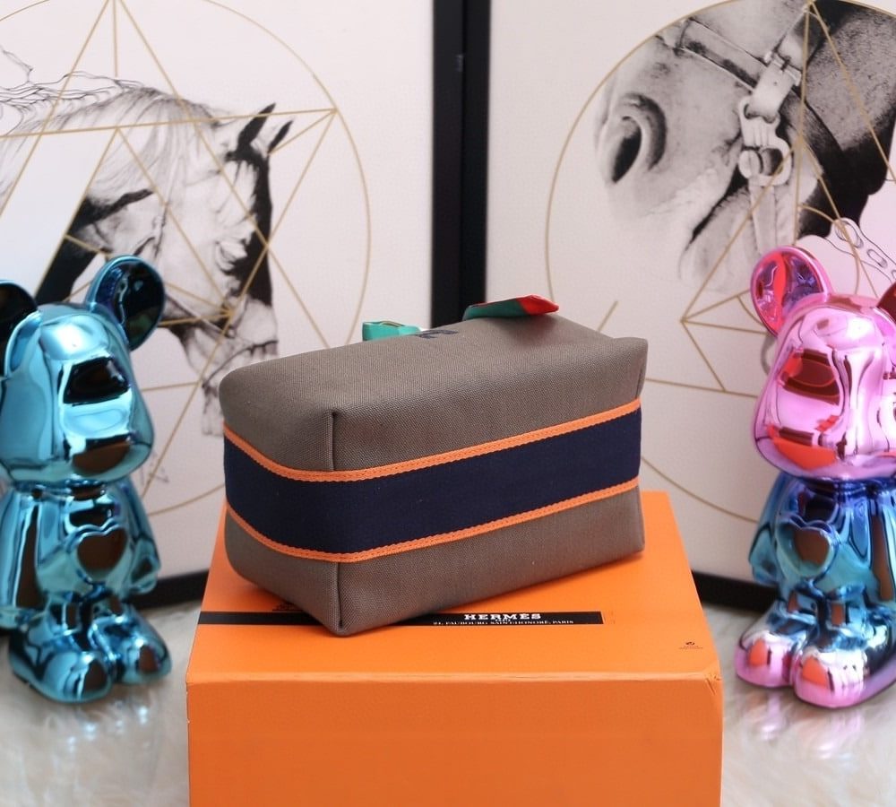 1:1 Replica Hermes Bride A Brac Case Grey Bag For Women, Women's Handbags, Shoulder Bags 9.8in/25cm