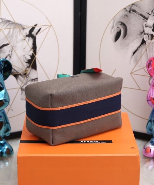 1:1 Replica Hermes Bride A Brac Case Grey Bag For Women, Women's Handbags, Shoulder Bags 9.8in/25cm