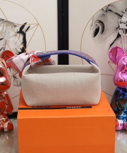 1:1 Replica Hermes Bride A Brac Case Grey Bag For Women, Women's Handbags, Shoulder Bags 9.8in/25cm