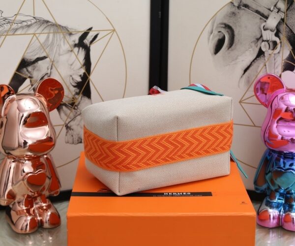 1:1 Replica Hermes Bride A Brac Case Grey Bag For Women, Women's Handbags, Shoulder Bags 9.8in/25cm