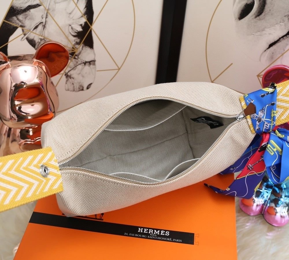 1:1 Replica Hermes Bride A Brac Case Grey Bag For Women, Women's Handbags, Shoulder Bags 9.8in/25cm