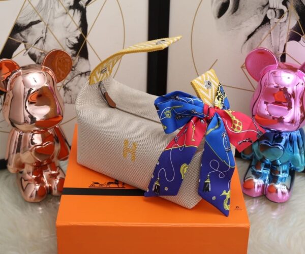 1:1 Replica Hermes Bride A Brac Case Grey Bag For Women, Women's Handbags, Shoulder Bags 9.8in/25cm