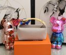1:1 Replica Hermes Bride A Brac Case Grey Bag For Women, Women's Handbags, Shoulder Bags 9.8in/25cm