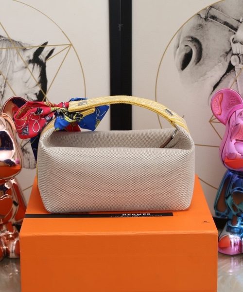 1:1 Replica Hermes Bride A Brac Case Grey Bag For Women, Women's Handbags, Shoulder Bags 9.8in/25cm