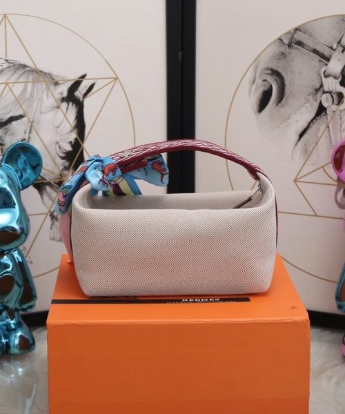 1:1 Replica Hermes Bride A Brac Case Grey Bag For Women, Women's Handbags, Shoulder Bags 9.8in/25cm