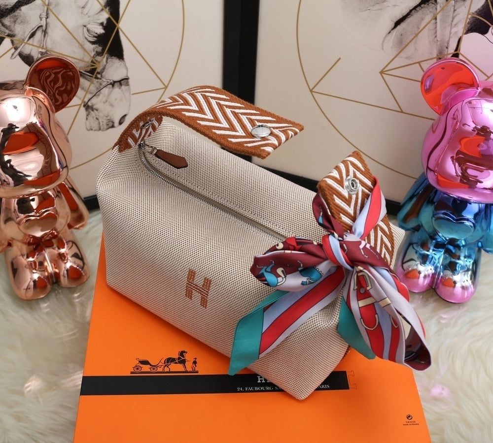 1:1 Replica Hermes Bride A Brac Case Grey Bag For Women, Women's Handbags, Shoulder Bags 9.8in/25cm